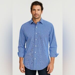 Polo Ralph Lauren Regent Classic Fit Button Up Long Sleeve Shirt 16.5 32/33